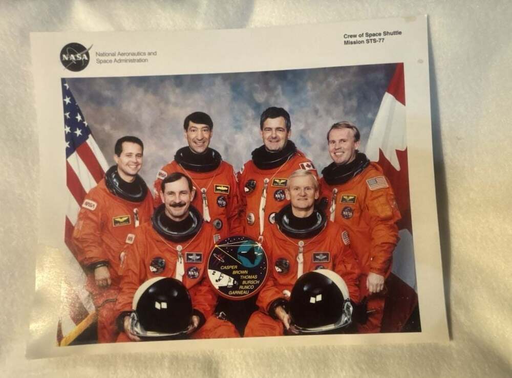 NASA Space Shuttle Mission STS-77 Crew Portrait Lithograph